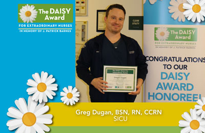 Greg Dugan Daisy Award